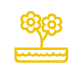 flower bed icon