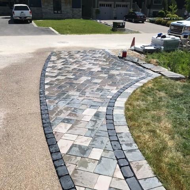 Path of a house