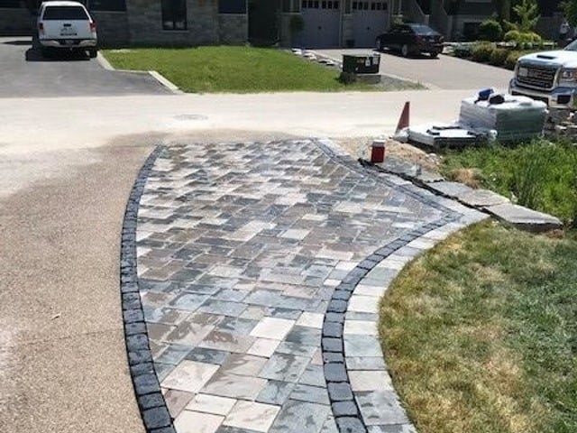 Path of a house
