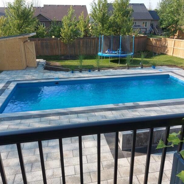 Pool and Hardscape Install