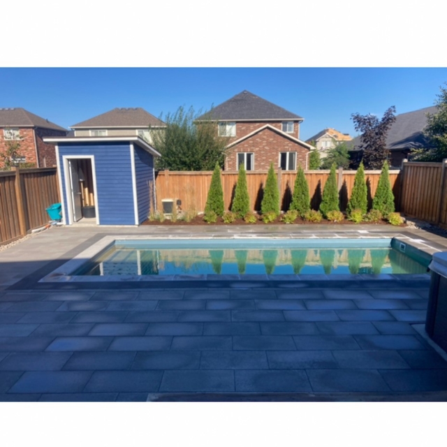 Pool and Hardscape Install