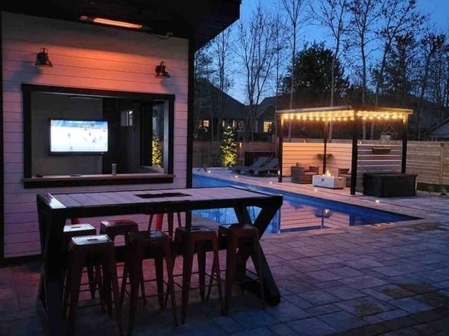 Pool and Hardscape Install