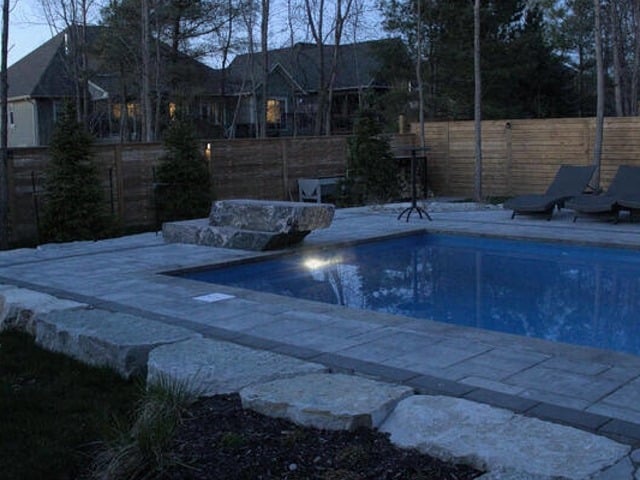Pool and Hardscape Install