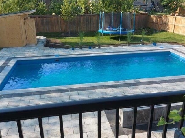 Pool and Hardscape Install