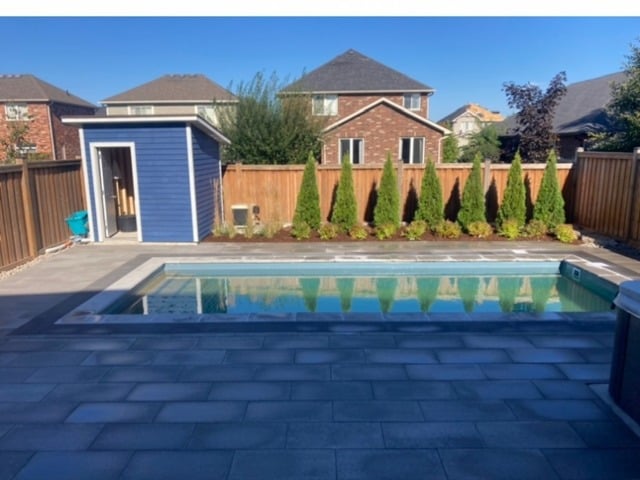 Pool and Hardscape Install