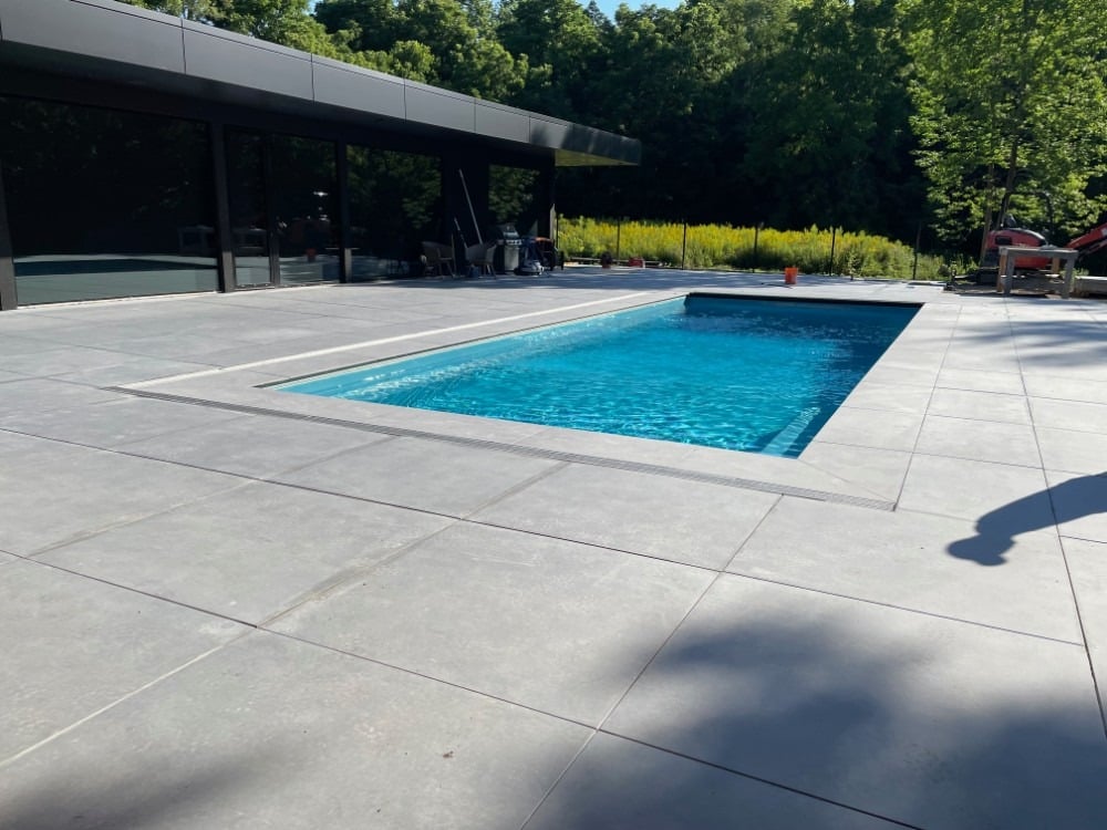 Pool and Porcelain Install