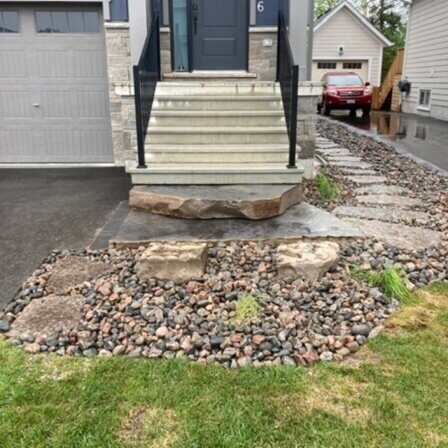 Stepping Stone Walkway