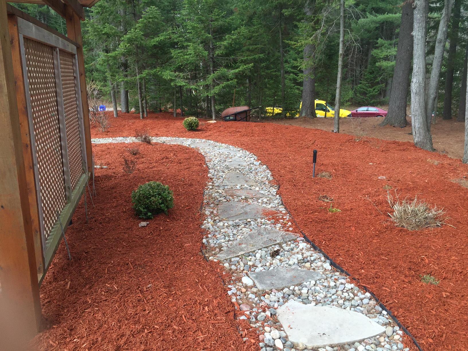 gravel pathway